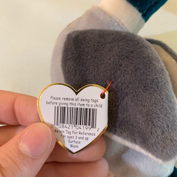 RARE! JAKE THE MALLARD BEANIE BABIES - Picture 5 of 8